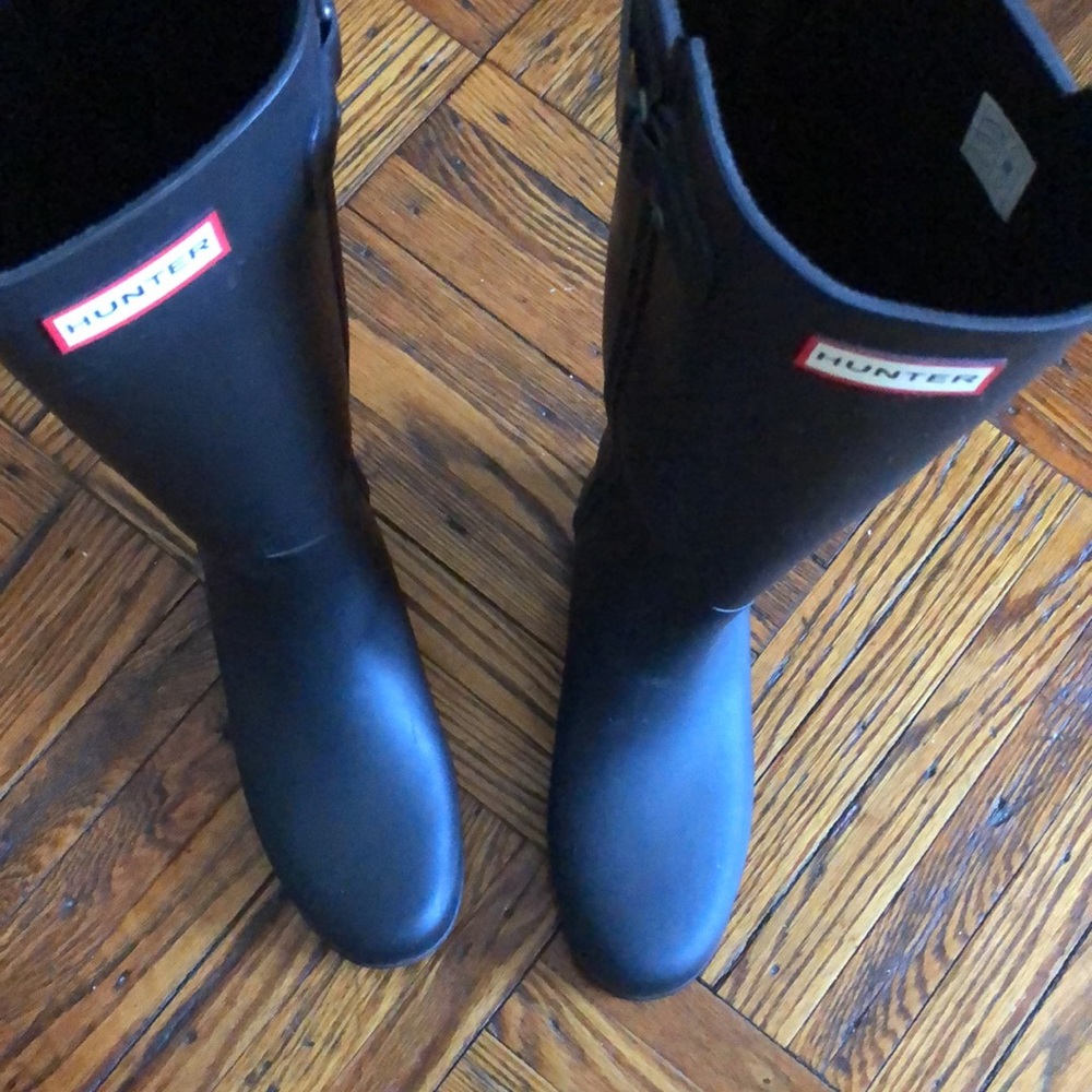 Black Hunter Boots